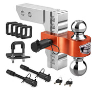 Kohree front view showing full hitch assembly and durable finish for reliable towing