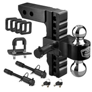 Kohree front view of complete hitch showing robust build and ready-to-install benefit