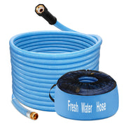 Kohree front view packaging showing full 50 ft hose and storage bag, easy transport benefit