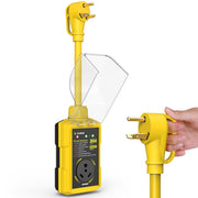 Kohree front view plugged in showing shore power protection benefit