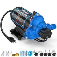 Kohree pump front view showing compact design and ready-to-install benefit
