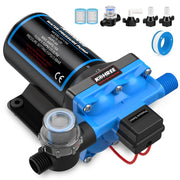 Kohree pump front view showing durable housing and inlet outlet for reliable flow