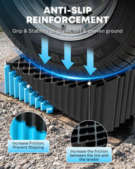 Kohree textured top detail increasing tire traction and preventing slips