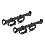 Kolpin overhead rack front view showing secure dual-gun storage and easy access