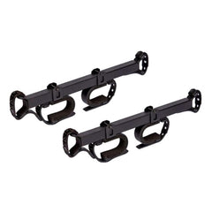 Kolpin overhead rack front view showing secure dual-gun storage and easy access