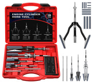 Kolvoii front packaging showing complete hone kit and case for easy storage