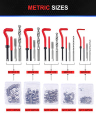 Kolvoii tools laid out showing taps, drills and drivers for efficient repairs
