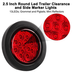 Konrali close-up of 13 LEDs and faceted reflector maximizing light output