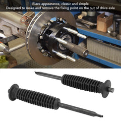KooingTech installing axle nut on a CV axle for correct seating