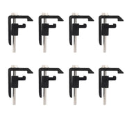 KOONDHEEND front packaging showing eight black P-AC-04N clamps and label for easy identification