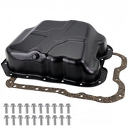 KOONDHEEND front view oil pan showing OEM fit and leak protection