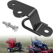 KOPKIO three-way hitch front view showing compact bolt-on design and strength