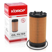 KOROP front packaging view showing model and fitment benefits