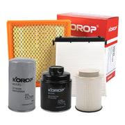 KOROP complete kit front packaging showing included filters and savings