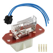 KPALAG blower resistor front view showing mounting tabs and plug for reliable replacement
