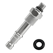 KPALAG front view adapter showing full stainless steel body and durable finish