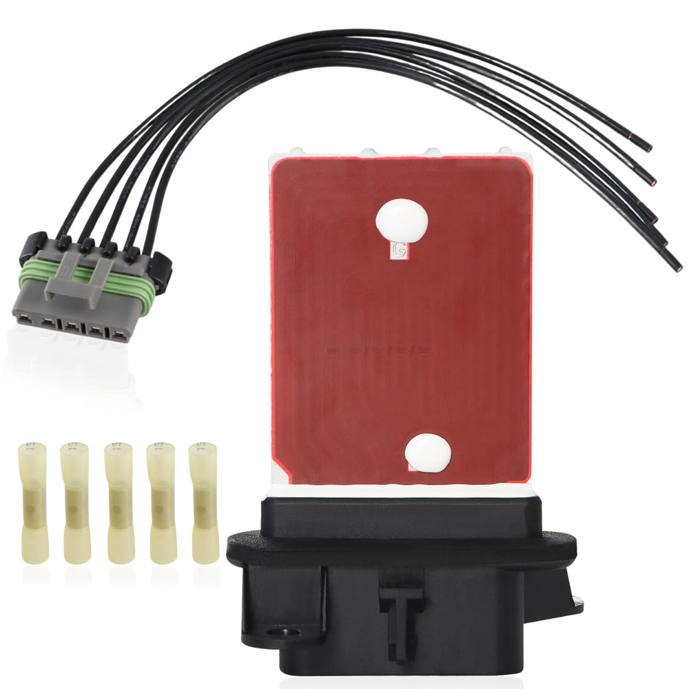 KPALAG front view blower resistor showing fit and durable housing for easy replacement