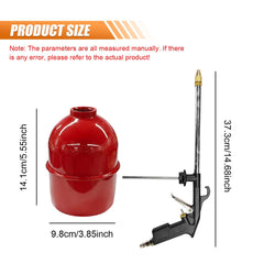 KPFILEH long precision nozzle closeup showing targeted reach into tight engine spaces