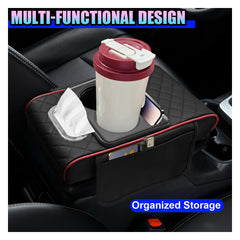 KPFILEH top-down view showing two cup holders for secure beverage storage