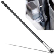 Krenlory front view of wrench showing compact head and long handle for better reach