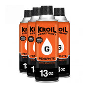 KROIL front can 13 oz showing label and nozzle for quick identification and use