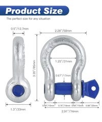 Krytonel D-ring side profile showing sturdy steel body for dependable loads