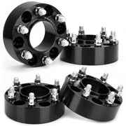 KSP front-facing spacer set showing black finish and complete kit benefits
