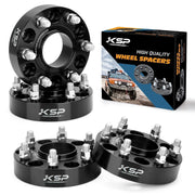 KSP PERFORMANCE front view of spacers showing bolt pattern and fitment benefit