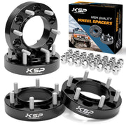 KSP PERFORMANCE front-face spacer showing hub-centric lip and fit benefit
