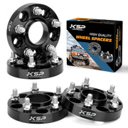 KSP PERFORMANCE spacer front face showing hubcentric lip and accurate machining for smoother ride