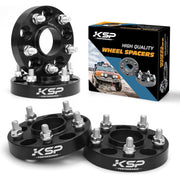 KSP PERFORMANCE front view of boxed spacer kit showing complete contents and benefit fitment