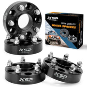 KSP PERFORMANCE front view of complete spacer kit showing components and fit