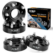 KSP PERFORMANCE spacer front view showing bolt pattern and quick verification benefit
