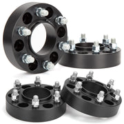 KSP PERFORMANCE front view of 6x135 spacer showing bolt pattern and bore for fitment