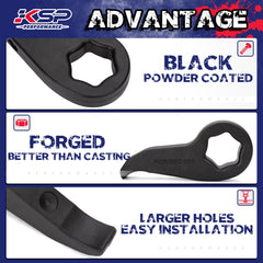 KSP aluminum pad detail showing 6061-T6 pad and corrosion resistance benefit