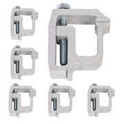 KUAFU front packaging showing six clamps and brand for easy identification and quick fit