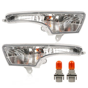 KUAFU front view of pair turn signals showing clean replacement and improved visibility