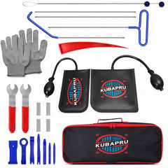 Kubapru front packaging showing full 22-piece kit and bag, durable storage benefit