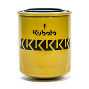 Kubota hydraulic oil filter front view showing OEM labeling and correct fit benefit