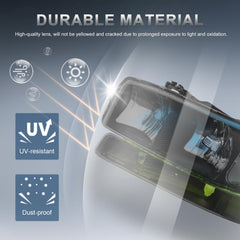 KUIPERAUTO black housing side profile showing durable construction benefit
