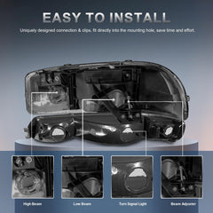 KUIPERAUTO back view with bulbs installed showing plug-and-play benefit