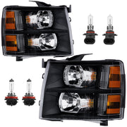 KUIPERAUTO front assembly showing black housing and clear lens, restores factory look