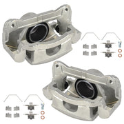 KUSATEC front caliper packaged ready for installation, showing protective coating and fit