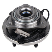 KUSATEC front hub assembly front view showing bolt pattern and flange for correct fit
