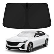KUST front view showing precise CT5 windshield fit and full coverage benefit
