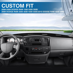 KUST installed on driver side demonstrating reduced windshield glare