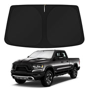 KUST front view showing full windshield coverage and quick sun protection