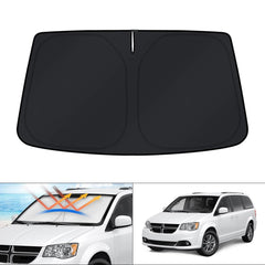 KUST front packaging showing a tailored Dodge Caravan fit and easy protection