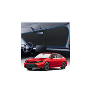 KUST front view fitted on Honda Civic windshield showing full coverage and protection