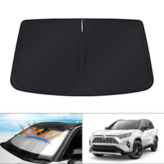 KUST front view showing full windshield coverage and instant heat reduction